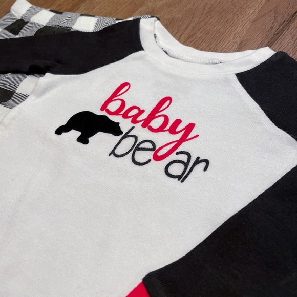 Baby Bear Christmas Pajamas - Picture 3 of 4